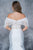 Nina Canacci - 1380 Two Piece Lace and Floral Printed Mermaid Dress In White and Print