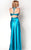 J0817 Dress in Peacock