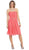 May Queen - Short Strapless Chiffon  Formal Dress