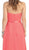 Short Strapless Chiffon  Formal Dress