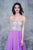 Nina Canacci - 1395 Beaded Sweetheart A-line Dress In Purple