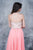 Nina Canacci - 1395 Beaded Sweetheart A-line Dress In Pink