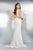 Jovani - Sleeveless Jersey Prom Dress JVN36020 in White
