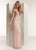 Jasz Couture - 1410 Bedazzled Sweetheart Sheath Dress In Pink