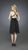 La Femme - Elegant Cocktail Dress with Beaded Belt 14129 in Black