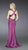 La Femme - Plunging V-neckline Evening Dress 14181 In Purple