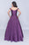 Nina Canacci - 1418 Elegant Off-Shoulder Ballgown In Purple