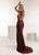 Jasz Couture - 1431 Ornate Crisscrossed Scoop Open Back Gown In Red