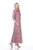 Soulmates - 1616 SOUTACHE EMBROIDERED LACE EVENING GOWN DRESS