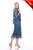 Soulmates - 7346 Soulmates Soutache 3pc T-Length Lace Evening Dress Suit in Blue