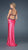 La Femme - Long Gown with Open Back 14425 In Pink