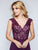 Nina Canacci - 1449 Embellished Lace Bodice A Line Gown In Purple
