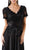 Cinderella Divine - Embellished Lace Scalloped V-neck Dress