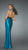 La Femme - Sizzling Evening Long Gown with Thigh High Slit 14672 In Blue