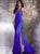 Panoply - 14742 Embellished Crew Neck Laced Gown