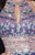 Panoply - Sensational Crew Neck Matter Jersey Gown 14762 in Purple