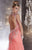 Panoply - Stunning Sweetheart Beaded Tulle and Lace Trumpet Dress 14766 in Pink