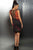 Short Dress with Multi-Colored Pattern M103