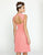 Alexia Designs - 148S Pleated Sweetheart A-Line Dress In Pink