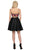Poly USA - 8266 Two Piece Multi-Colored Embroidered A-line Dress
