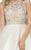 15000L Dress in Turquoise Ivory