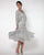 1501 Tea Length Soutache Dress Bolero Jacket Set