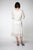 Soulmates - Soutache Bridal Party Dress with Bolero Jacket Set MEDIUM in White
