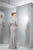 Marsoni by Colors - M110 Embellished Sweetheart Dress with Bolero in Silver