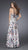 La Femme - Printed Full-length Evening Gown 15082 In Black and White