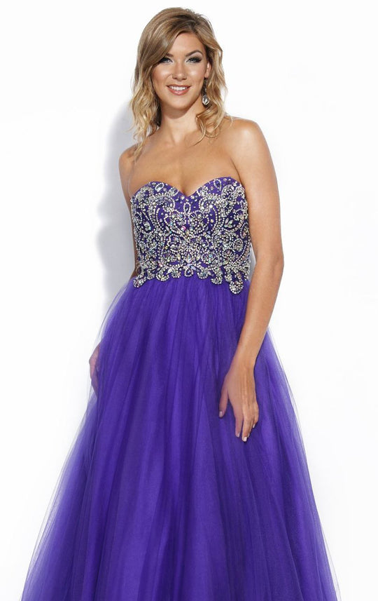 15116 Dress in Purple