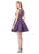 Colors Dress - 1514 Sleeveless Bejeweled Cocktail Dress In Purple