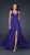 La Femme - Twisted Ruched Sweetheart Chiffon A-line Gown 15148 In Purple