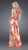 La Femme - Floral Long Dress 15178 In Floral