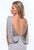 Terani Couture - 151E0270A Beaded V-neck Sheath Dress in Silver