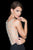 Terani Couture - 151E0302A Strapless Square Neck Sheath Dress in Black