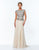 Terani Couture - 151M0351A Crystal Encrusted A-Line Gown in White