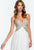Terani Couture - 151P0026A Strapless Jewel Encrusted Sweetheart Gown in White and Neutral