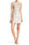 Aidan by Aidan Mattox - Jewel Neck Sheath Dress 151A11540 in Neutral