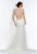 Terani Couture - 151B0502A Lace Cap Sleeve Illusion Neck Bridal Gown