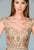 Terani Couture - Beads and Jewel Detailed Mermaid Gown 151GL0425A In Brown
