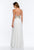 Terani Couture - 151P0026A Strapless Jewel Encrusted Sweetheart Gown in White and Neutral