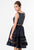Terani Couture - Bead Crusted Two-Piece Panel A-Line Dress 1521H0103A In Blue and Neutral