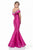 Terani Couture - Off-The-Shoulder Neck Evening Gown 1521M0615B in Pink