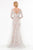 Terani Couture - 1521M0626A Modified Sweetheart Neck Sheath Dress in Neutral