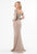 Terani Couture - Embellished Sweetheart Evening Gown 1521M0630B in Brown