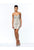 Terani Couture - 1521H1028A Crystal Embellished Strapless Cocktail Dress in Neutral