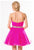 Terani Couture - 1522H0133A Charming Strapless A Line Cocktail Dress In Pink