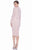 Terani Couture - Beaded Sheath Dress with Jacket 1525S0965B in Pink