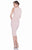 Terani Couture - Beaded Sheath Dress with Jacket 1525S0965B in Pink