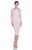 Terani Couture - Beaded Sheath Dress with Jacket 1525S0965B in Pink